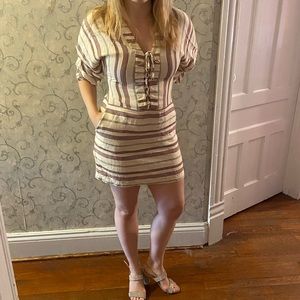 FINAL SALE BCBG comfy dress with pockets